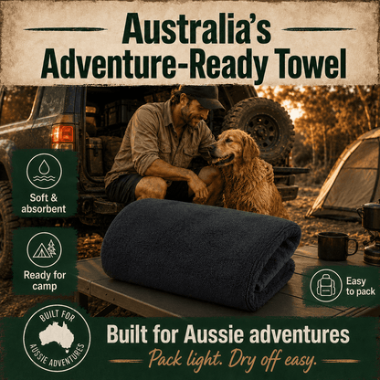 RinseFlow Quick-Dry Camp Towel