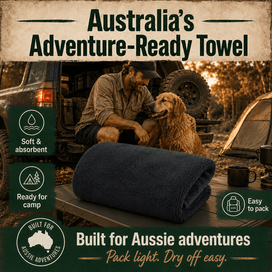 RinseFlow Quick-Dry Camp Towel