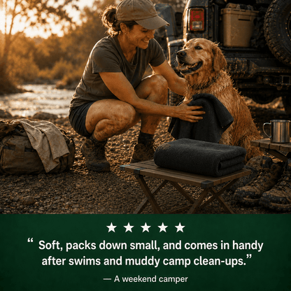 RinseFlow Quick-Dry Camp Towel